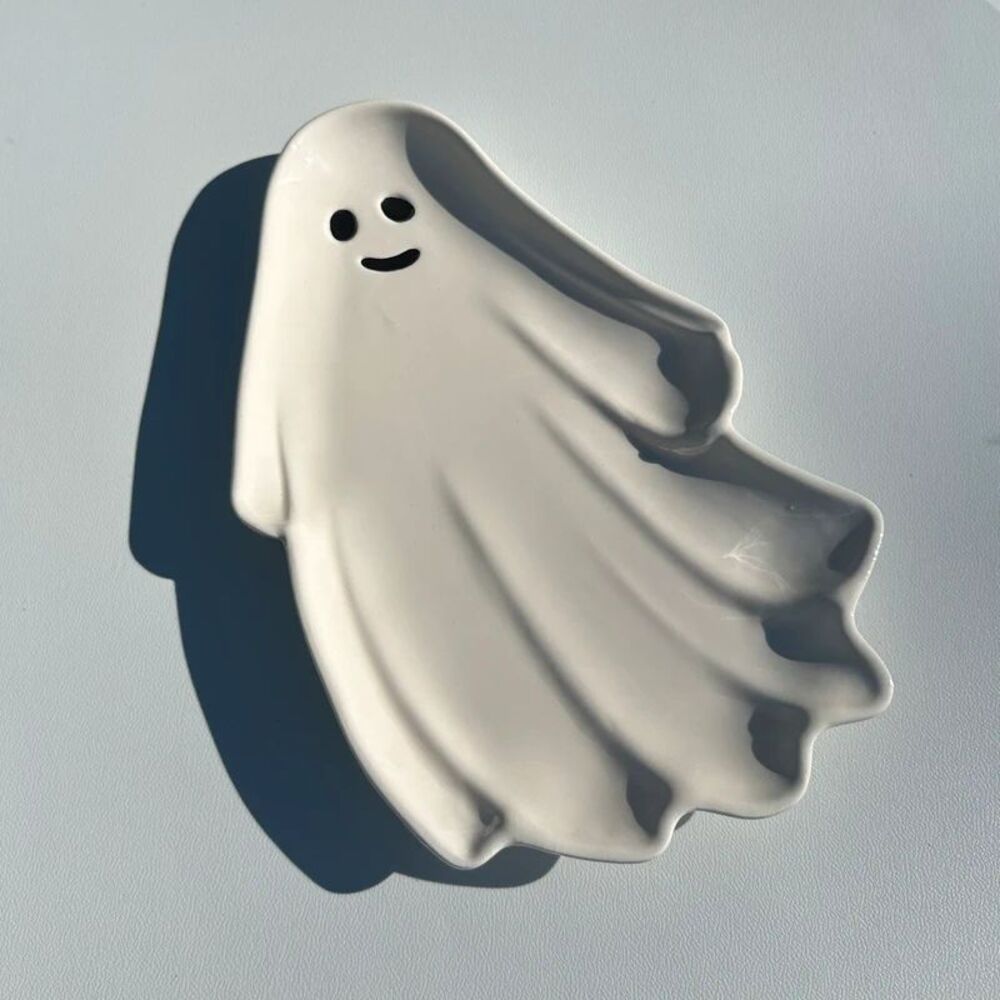 Cute Ghost Halloween Serving Platter